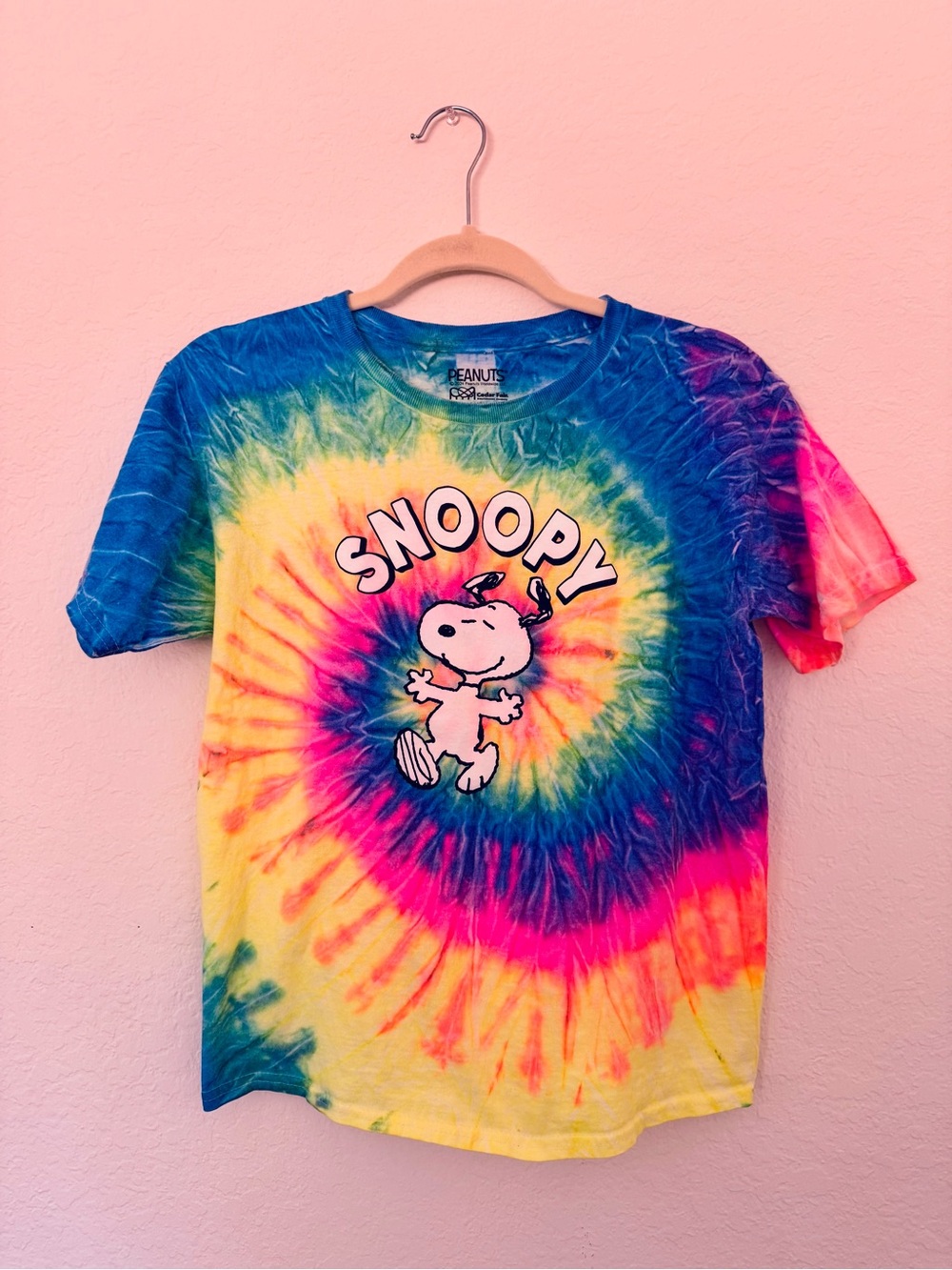 Peanuts Snoopy Tie-Dye Kids Tee - Multicolor